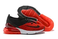 nike air max 270 avis running red black knit